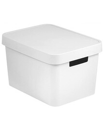 CURVER INFINITY 17l grozs ar vāku, balts