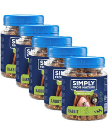 SIMPLY FROM NATURE Smart Bites Trušu trenažieri suņiem 5x130g