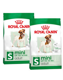 ROYAL CANIN Mini Adult 2x8kg sausā barība pieaugušiem, mazo šķirņu suņiem