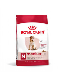 ROYAL CANIN Medium Adult 7+ sausā barība pieaugušiem suņiem vecumā no 7 līdz 10 gadiem, vidējas šķirnes 15 kg