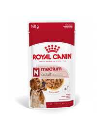 ROYAL CANIN Medium pieaugušajiem 10x140 g
