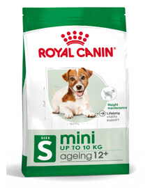 ROYAL CANIN Mini Adult 12+ 1,5 kg sausā barība pieaugušiem suņiem, vecākiem par 12 gadiem, mazām šķirnēm