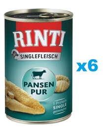 RINTI Singlefleisch Rumen Tīrs monoproteīnu rumenis 6x800 g