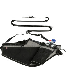 TRIXIE Skriešanas gurnu josta ar pavadiņu suņiem