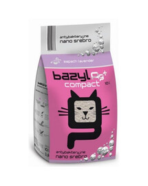 BAZYL Ag+ Compact Lavender 20L kaķu pakaiši
