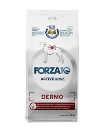 FORZA 10 Dermo Active Uztura bagātinātājs ādas problēmām un alerģijām suņiem 10 kg
