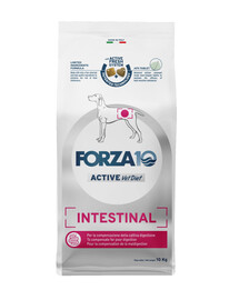 FORZA 10 Intestinal Active Uztura bagātinātājs gremošanas problēmām suņiem 10 kg