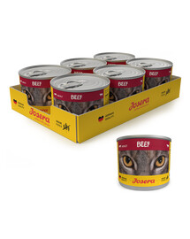 JOSERA Cat Liellopu gaļas barība kaķu barībai 200g 6+1 BEZMAKSAS