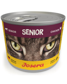 JOSERA Cat Senior mitrā barība vecākiem kaķiem skārda 200g