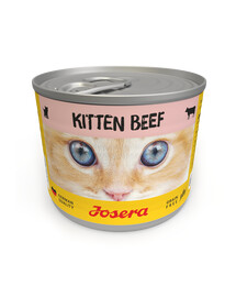 JOSERA Kitten Kitten Beef mitrā kaķēnu barība 200g kārba