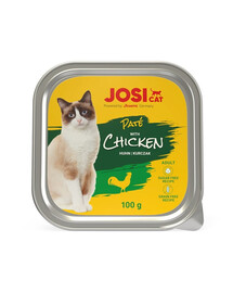 JOSERA JosiCat Vistas pastēte kaķiem 100g