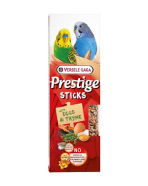 VERSELE-LAGA Prestige Sticks 2 flakoni ar olām un timiānu maziem papagaiļiem 60g