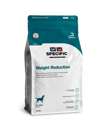 SPECIFIC Dog CRD-1 Svara samazināšanas 1,6 kg barība pieaugušiem suņiem ar lieko svaru