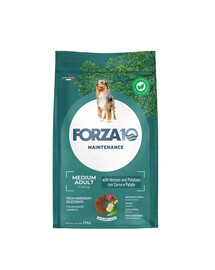 FORZA10 Medium Adult Maintenance Venison Potato vidējiem šķirnes suņiem 12 kg