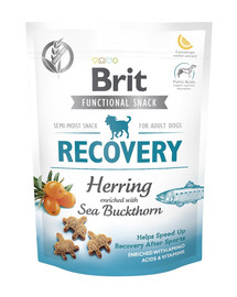 BRIT Care Dog Funkcionālā uzkoda Recovery Herring 150g kārums ar siļķi aktīviem suņiem