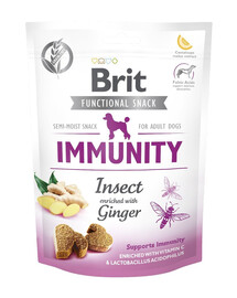 BRIT Care Dog Functional Snack immunity insect 150 г лакомство для собак для иммунитета