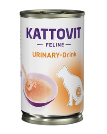 KATTOVIT Cat Diet Drinks Urinary Drink vistas gaļa 135 ml