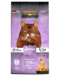 LEONARDO Senior GF 7,5 kg Sausā barība bez graudiem vecākiem kaķiem