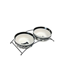 Trixie keramikas bļodas 2 X 0,25 l / 13 cm
