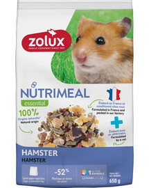 ZOLUX NUTRIMEAL barības maisījums kāmjiem 650g