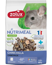 ZOLUX NUTRIMEAL 4 Jauktā barība šinšilām 850 g