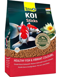 TETRA Pond KOI Sticks 15 L Barība KOI karpām dīķī