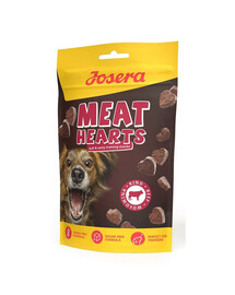 JOSERA Meat Hearts Beef treniņu našķi ar liellopu gaļu 70g
