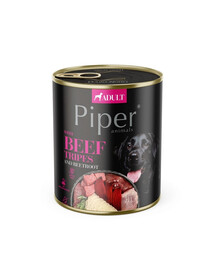 DOLINA NOTECI PIPER Animals with beef stomachs 800 g mitrā barība pieaugušiem suņiem