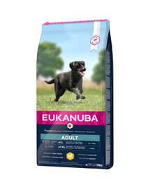 EUKANUBA Active Adult Large Breed" ar svaigu vistas gaļu 15kg