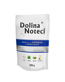 DOLINA NOTECI Premium Bagātīga menca ar brokoļiem 10 x 500 g