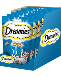 DREAMIES 6x60 g Garšīgs laša kārums kaķiem