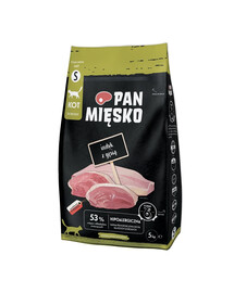 MELT MEAT tītara gaļa ar zosu kaķiem kraukšķi S 5 kg
