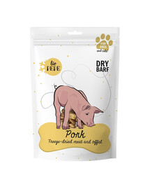 PAKA ZWIERZAKA PEPE Freeze-dried liofilizowane mięso polędwiczka wieprzowa XL 180g