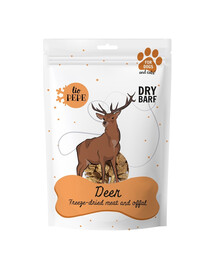 PAKA ZWIERZAKA PEPE Freeze-dried liofilizowane mięso jeleń XL 180g