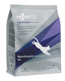 TROVET Hypoallergenic Rabbit RRD kaķim 2,5 kg