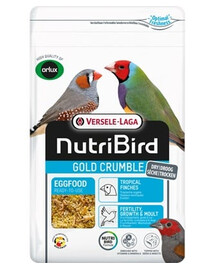 VERSELE-LAGA NutriBird Gold Crumble Tropical Finches 1kg sausās olu barības tropu putniem