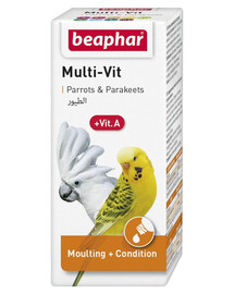 BEAPHAR Multi-Vit Parrots Preparat Witaminowy Dla Papug 20 ml