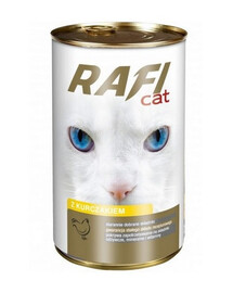 RAFI Adult Drób Mokra Karma dla kota 415 g