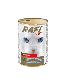 Rafi Adult Wołowina Mokra karma dla kota 415 g