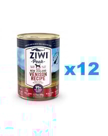 ZIWIPEAK Dog Venison Dziczyzna 12 x 390 g