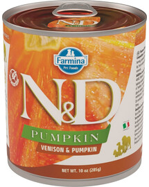 FARMINA N&D Pumpkin Dog venison &  pumpkin 285 g