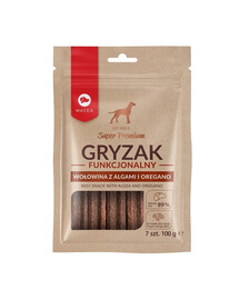 MACED Gryzak Funkcjonalny z algami i oregano 7 szt. / 100 g