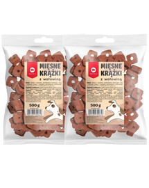 MACED Mięsne krążki z wołowiną 2x500 g