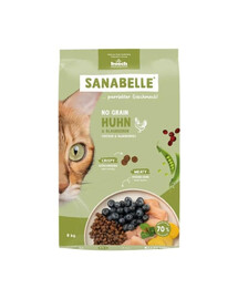 SANABELLE No Grain Vistas gaļa 8 kg bez graudiem kaķu barībai