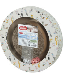 Drapak dla kota CHATOUILLE okrągła z piłkami i kocimiętką