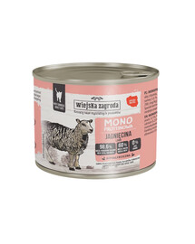 Monobiałkowa Jagnięcina mokra karma dla kotów 200 g