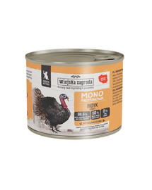 Monobiałkowa Indyk mokra karma dla kociąt 200 g
