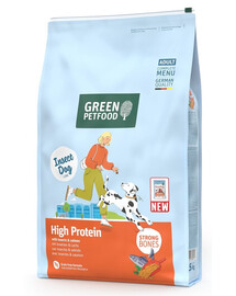 InsectDog with Salmon High Protein 7,5kg z białkiem owadów i łososiem dla aktywnych psów