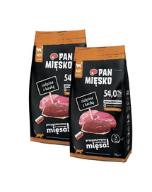 PAN MIĘSKO Cielęcina z kaczką chrupki M 2x1,6 kg