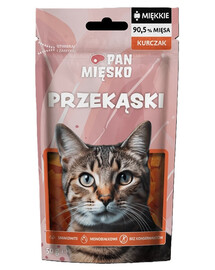 Przekąski Kurczak przysmak dla kota 50g
